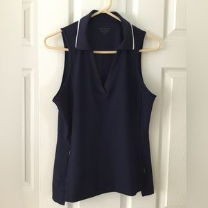 Athleta collared golf top